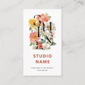 SHINE Floral Creative Corporate Logo Visitenkarte (Vorderseite)