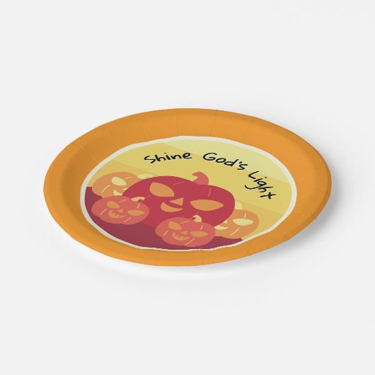 Shine God's Light Halloween Paper Teller (Schrägansicht)