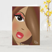 Shine Greeting Card Karte (Gelbe Blume)