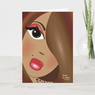Shine Greeting Card Karte