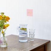 Shine inspirierender Text rosa Gold oder Silber Foliendrucke (Ablage(Küche))