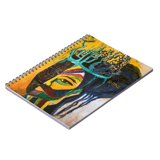 "Shine" Journal Notizblock (Linke Seite)