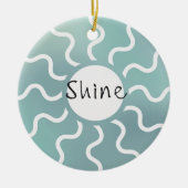 Shine Keramik Ornament (Vorne)