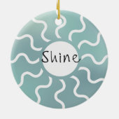Shine Keramik Ornament (Hinten)