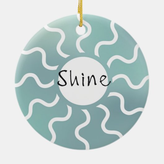 Shine Keramik Ornament (Hinten)