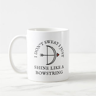 Shine like a Bowstring | Archery Lover Kaffeetasse