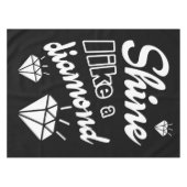 Shine like a Diamond Tischdecke (Vorderseite (Horizontal))