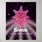 Shine like a Star Poster (Vorne)