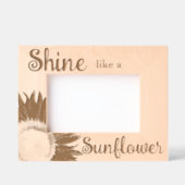 Shine like a Sunflower Geätzte Rahmen (Vorderseite)