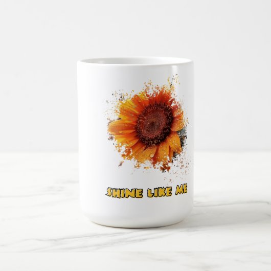 Shine like me Sunflower Kaffeetasse (Mittel)