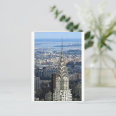 Shine like the Chrysler Gebäude Postkarte (Stehend Vorderseite)