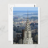 Shine like the Chrysler Gebäude Postkarte (Vorne/Hinten)