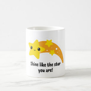 Shine like the star you are! Niedlich-Star-Tasse Kaffeetasse
