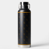 Shine logo pattern Water Bottle Trinkflasche (Vorderseite)
