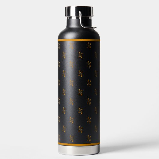 Shine logo pattern Water Bottle Trinkflasche (links)