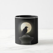 Shine Moon Crow Tasse (Zentrum)