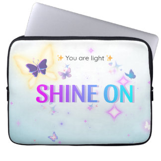 ✨ Shine on 13" Pastel Laptop Case - Sie sind leich