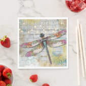 Shine on Dragonfly Napkin Serviette (Beispiel)