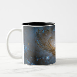 Shine on! Galaxie-Tasse Zweifarbige Tasse