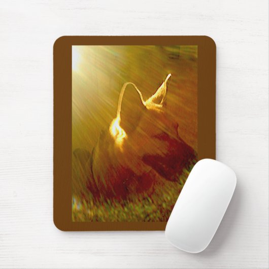Shine on Me German Shepherd #1 Mousepad (Mit Mouse)