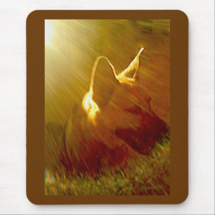 Shine on Me German Shepherd #1 Mousepad