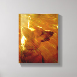 Shine on me German Shepherd #2 Alt Canvas Print Leinwanddruck
