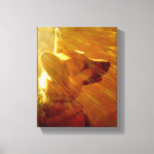 Shine on me German Shepherd #2 Alt Canvas Print Leinwanddruck