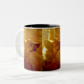 Shine on Me German Shepherd #2 Zweifarbige Tasse (Vorderseite Links)