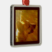 Shine on Me Heaven German Shepherd Silbernes Ornament (Rechts)