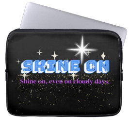 SHINE ON - Night Glow Star Edition 13" Laptopschutzhülle