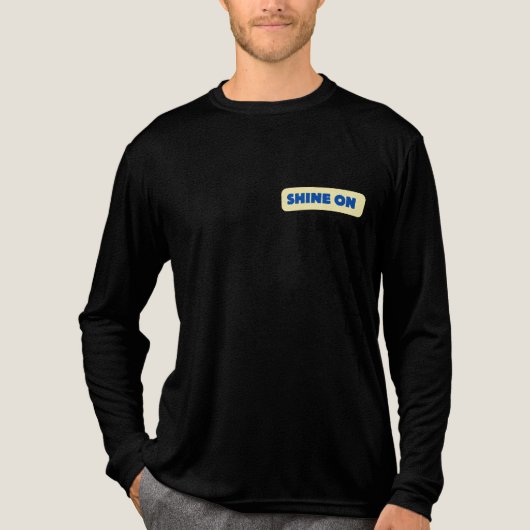 Shine on Tri-Blend shirt (Vorderseite)