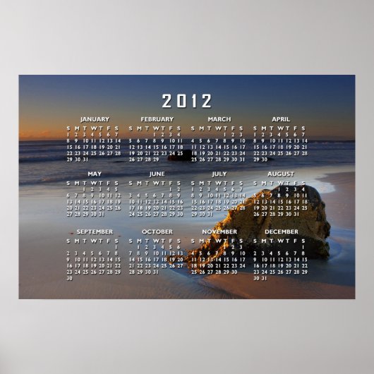 Shine on you Crazy Diamonds Calendar Poster (Vorne)