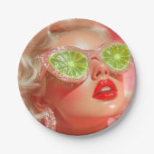 Shine Pappteller (Vorderseite)