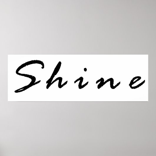 Shine Poster (Vorne)