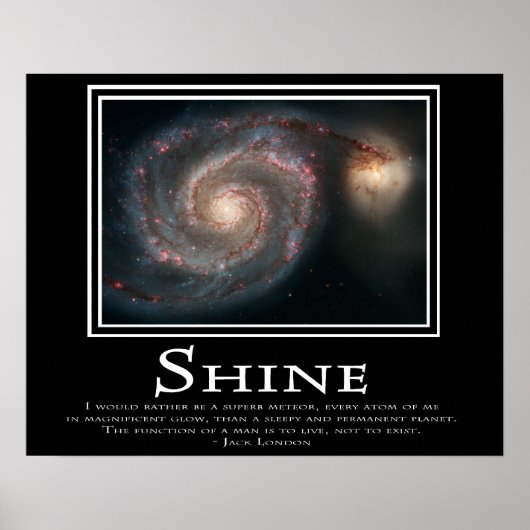 Shine Poster (Vorne)