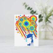 Shine Postkarte (Stehend Vorderseite)