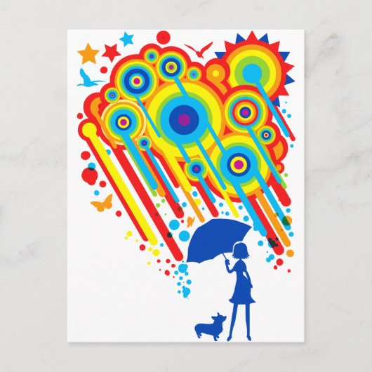 Shine Postkarte (Vorderseite)