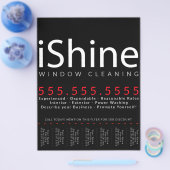 Shine. Reinigung des Powers Flyer (Einzeln)