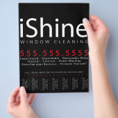 Shine. Reinigung des Powers Flyer (Hand)