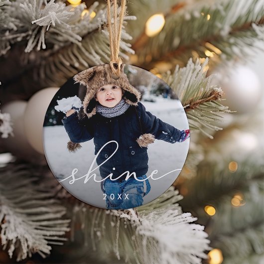 Shine Script | FOTO Keramikornament