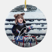 Shine Script | FOTO Keramikornament (Hinten)