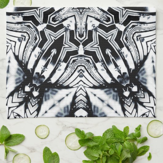 Shine Silva Geometric Star Geschirrtuch (Gefaltet)