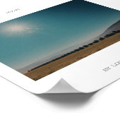 Shine South Africa Morning Landscape Poster (Ecke)
