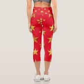 Shine, Starry Christmas Capri Leggings (Rückseite)
