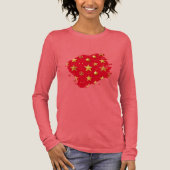 Shine, Starry Christmas Tri-Blend Shirt (Vorderseite)