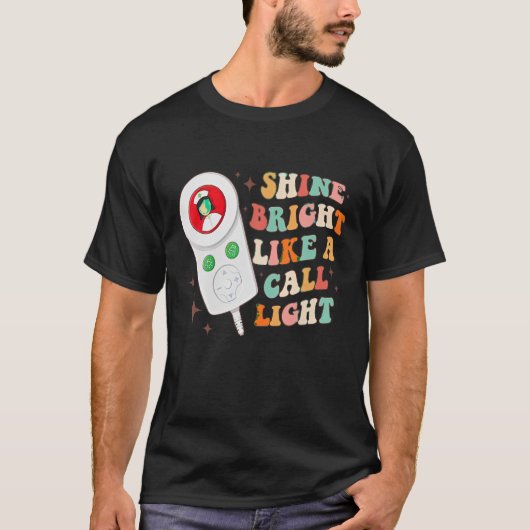 Shine strahlt wie ein Call Light Nurse Xmas Emerge T-Shirt (Vorderseite)