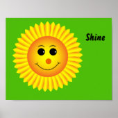 Shine Sun Poster (Vorne)
