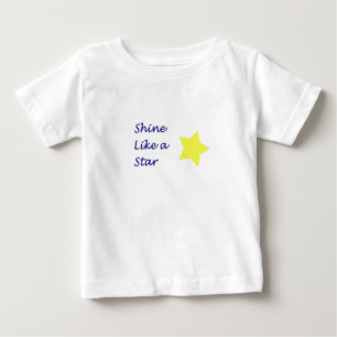 Shine wie ein Stern Baby T-shirt