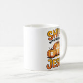 Shine With The Light Of Jesus Halloween Christian Kaffeetasse (VorderseiteRechts)