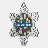 Shine your Light Contemporary Art Ornament (Rechts)